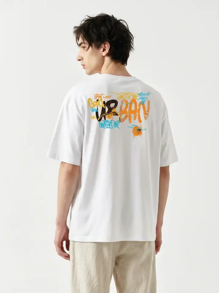 Urban Graffiti Oversized T-Shirt