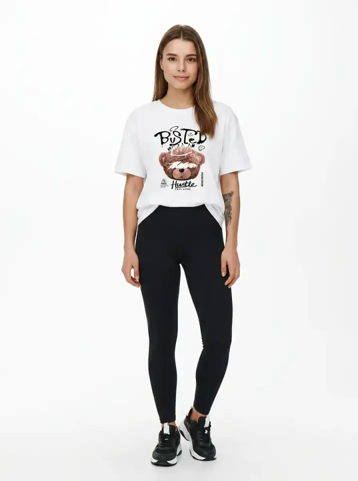 BUSTED HUSTLE Oversized T-Shirt