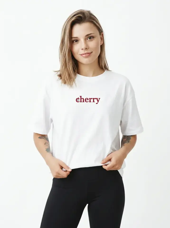 Cherry Oversized T-Shirt