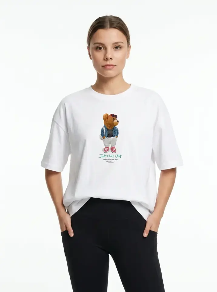 Just Chill Out Oversized T-Shirt