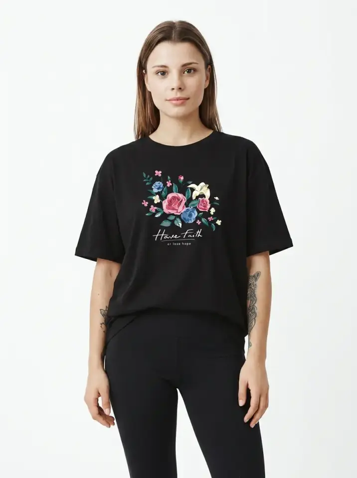 Have Faith Oversized T-Shirt