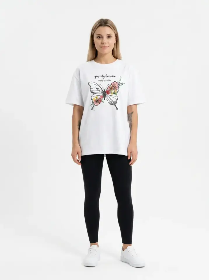You Only Live Once Oversized T-Shirt