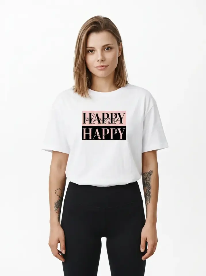 Happy Happy Oversized T-Shirt