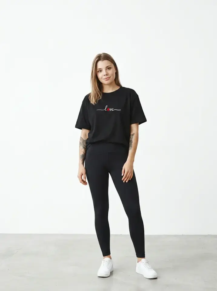 Love Rose Oversized T-Shirt