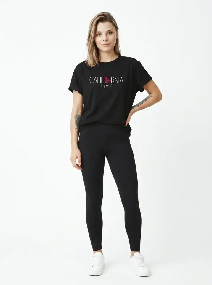 California Long Beach Oversized T-Shirt